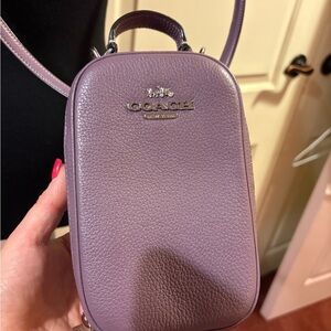 Coach Lilac Mini Crossbody Bag